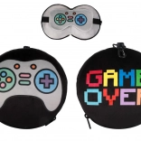 utazópárna szemmaszkkal Let's Play