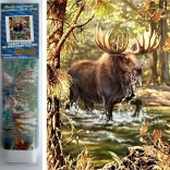 Norimpex Gyémántfestés Lazac a folyóban 30x40cm