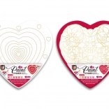 Számok szerinti festés Szív