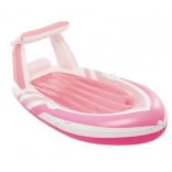 Felfújható napellenzős nyugágy 257 × 135 cm