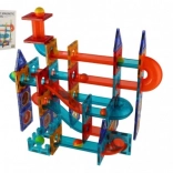 Mágneses golyópálya építőkészlet