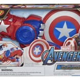 Avengers pajzs és kesztyű Amerika Kapitánytól
