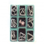 Fém fejtörő – 3 darabos logikai rejtvénysor gyerekeknek és felnőtteknek