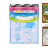 Mágikus festés állatokkal - Kifestők vízzel