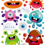 Vasalható Szörnyecskék nagy ív