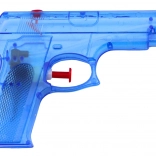 Kis vízipisztoly – kék, 15 × 10,5 cm