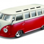 Volkswagen Van Samba piros-fehér 1:32 a Bburagótól