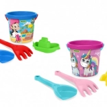 Homokozó készlet 4 db hálóban, 12 hó+ gyerekeknek, Wader