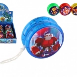 Világító jojo robots mintával 6cm