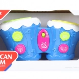 HUANGER elektronikus gyerek dobfelszerelés – kék