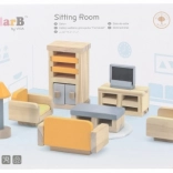 Fa babaház bútorok PolarB a Viga márkától