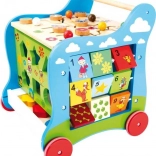 Small Foot járássegítő és motorikus kocka Sandmann