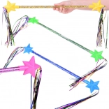 Varázspálca tornabotokkal és szalagokkal