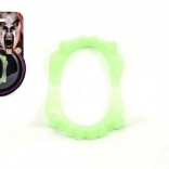 Világító vámpírfogak karneválhoz