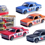 Fém versenyautó 10 cm