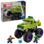 Lego Marvel szörnyteherautó: Hulk vs. Thanos