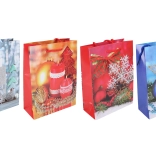 Karácsonyi ajándéktáska nagy