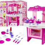 Konyha kis háziasszonynak sütővel és tartozékokkal