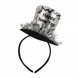 Fejpánt minikalappal az újévi ünneplésre