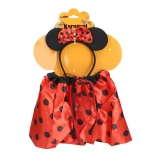 Pöttyös piros egér jelmezszett