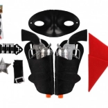 Cowboy készlet gyerekeknek – 2 pisztoly tokokkal és kiegészítőkkel (19 cm)