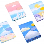 Mágneses jegyzettömb 13 × 17,5 cm, 100 lap