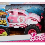RC szörnyteherautó BARBIE Hot Wheels 1:24