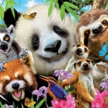 Puzzle Selfie Fekete Szemű Barátok 300 Darab