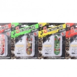 Műanyag gördeszka kiegészítőkkel