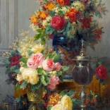 Élvezze Puzzle Tavaszi Virágok Kehellyel 1000 Darab