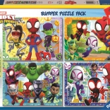 Ravensburger puzzle Spidey és csodálatos barátai 4x42 darab