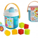 Vödör formabedobóval gyerekeknek