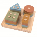 2kids fa felrakható színes formák