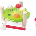 Vidám gombakalapálás a Le Toy Van-tól