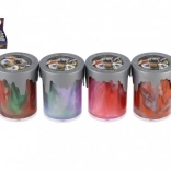 Fémes nyálka pohárban Mars Mud – tapintható slime gyerekeknek