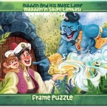 Gyermek puzzle Aladdin és a csodalámpa, 48 darab