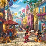 SCHMIDT Puzzle Mickey és Minnie Mexikóban 6000 darab