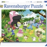 Ravensburger puzzle Pokémon – vadon élő természet, 300 darab