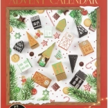 DIY adventi naptár CRAFT ID – karácsonyi házikók és fácskák 3D