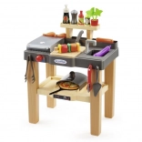 Nyári gyerek konyha pizzasütő kemencével Ecoiffier