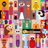 YAZZ puzzle – emberek, 1000 darab