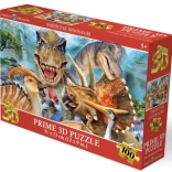 3D puzzle Dínó szelfi 100 darab