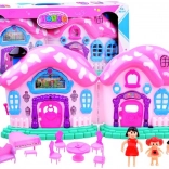 Varázslatos összecsukható házikó bútorokkal