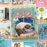 Puzzle Macskás élet XL 500 darab EUROGRAPHICS