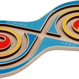 Fa labirint a motorikus készségek fejlesztésére