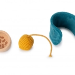 Lilliputiens Jeanne cica a fekhelyében