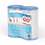 INTEX A típusú szűrőbetétek medenceszivattyúhoz – 2 db-os készlet