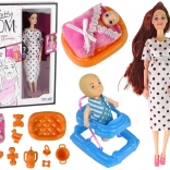 Hosszú Hajú Baba Gyerekeknek Kiegészítőkkel