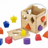 Fa formabedobó kocka alakzatokkal STUDO WOOD