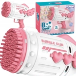 Woopie buborékfújó pisztoly 91 nyílással, rózsaszín